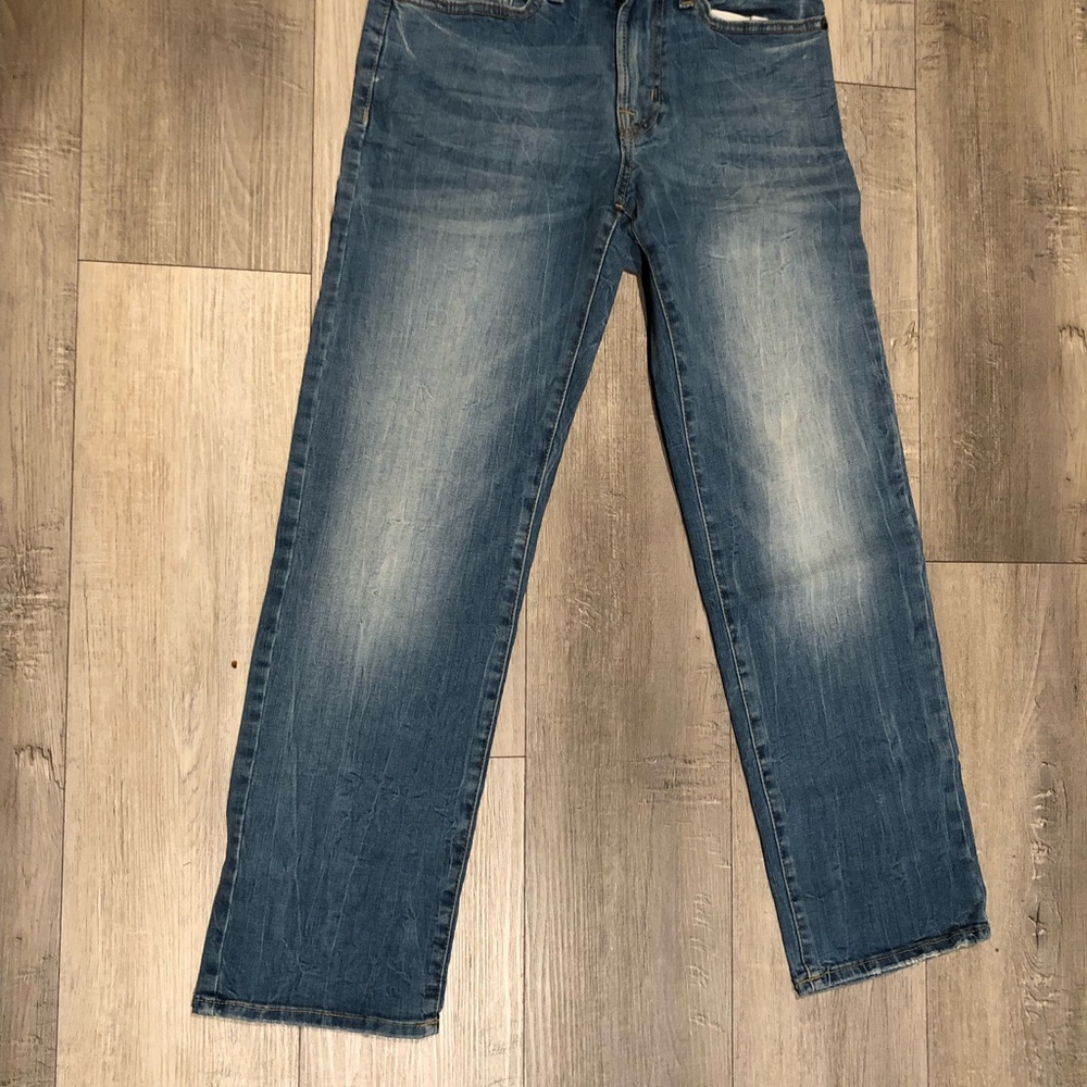 American Eagle Outfitters Blue Straight Jeans  like new